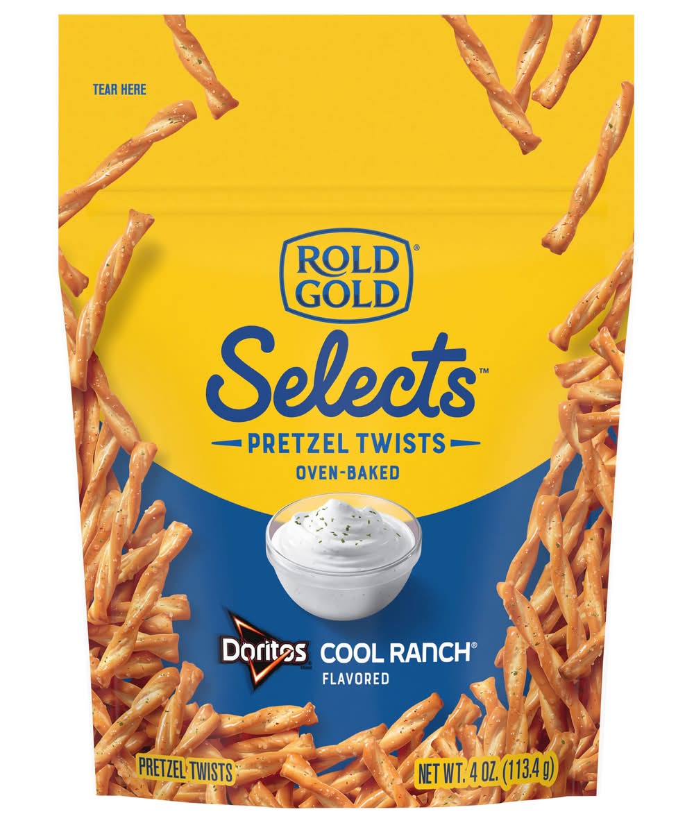 Rold Gold Selects Pretzel Twists, Doritos Cool Ranch (4 oz)