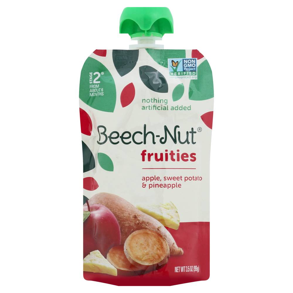 Beech-Nut Apple, Sweet Potato & Pineapple Puree (3.5 oz)