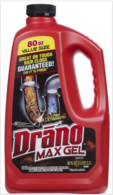 Drano - Max Gel Clog Remover 80oz