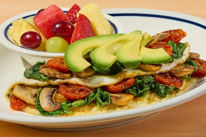 Veggie Egg White Omelette