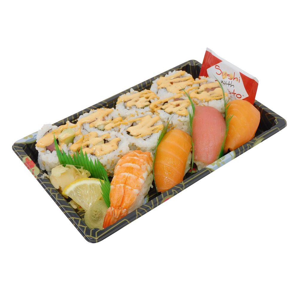 Sushi With Gusto Spicy Tuna Combo