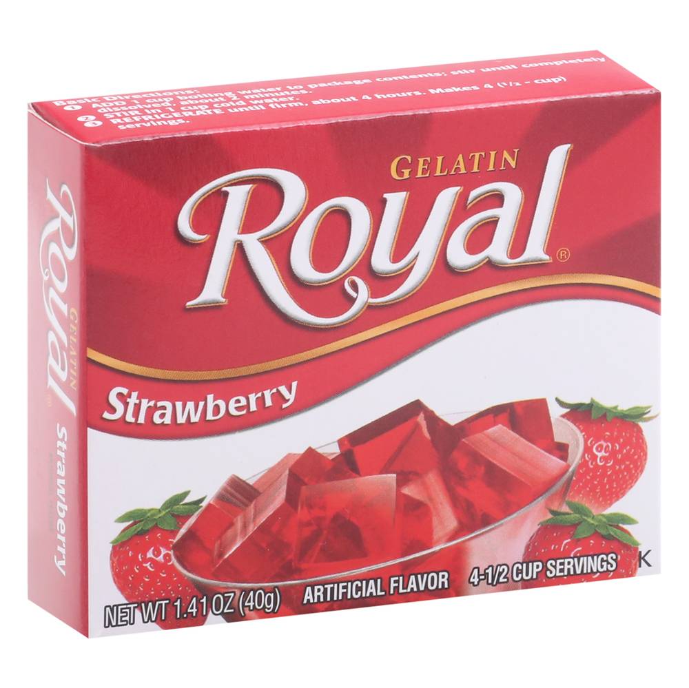 Royal Strawberry Gelatin (1.4 oz)