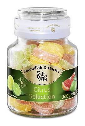 CAVENDISH&HARVEY卡恩迪許水果糖經典柑橘300G(乾貨)^301430651