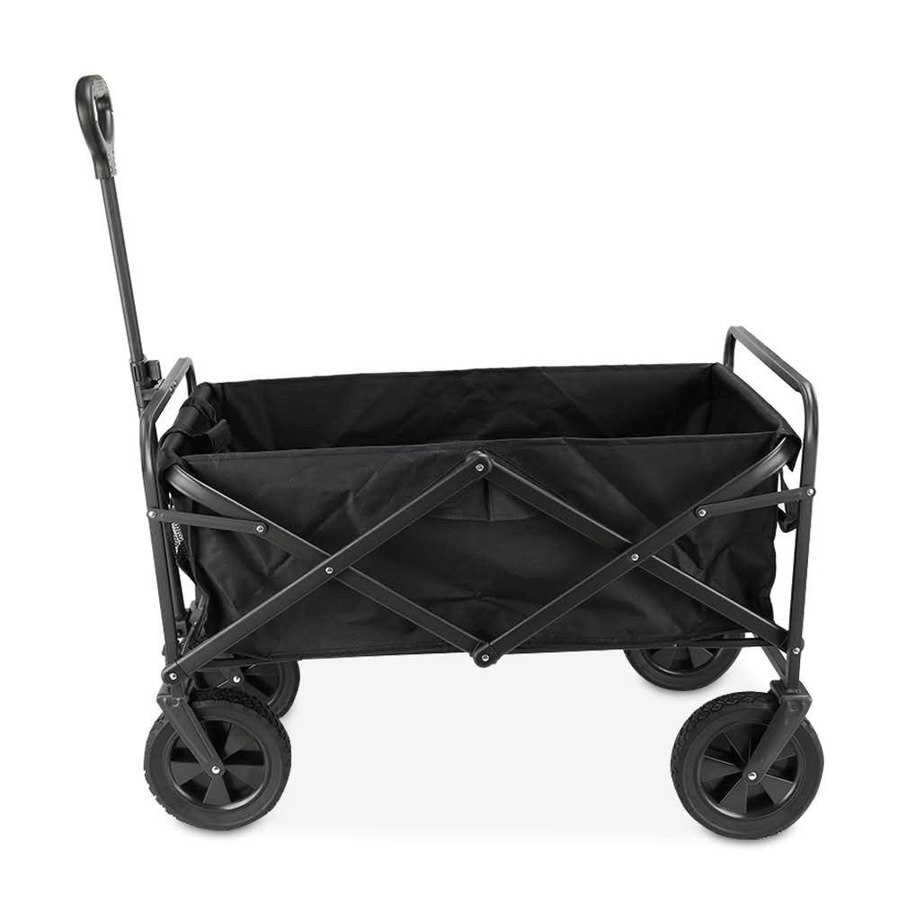 Travel Time · Carro plegable multiuso, 50cm x 79cm x 98cm, negro