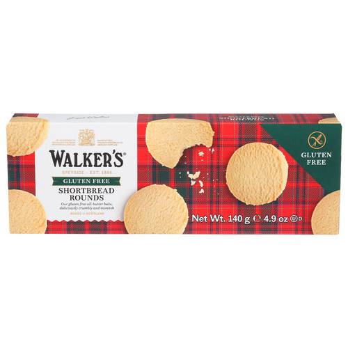 Walkers Gluten Free Pure Butter Shortbread