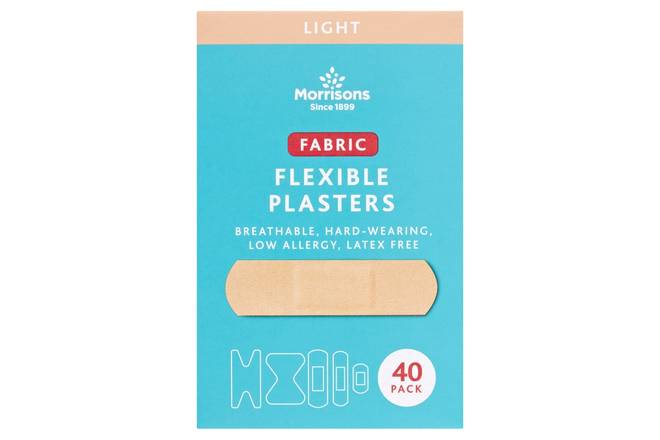 Morrisons Light Skin Plasters 40pk