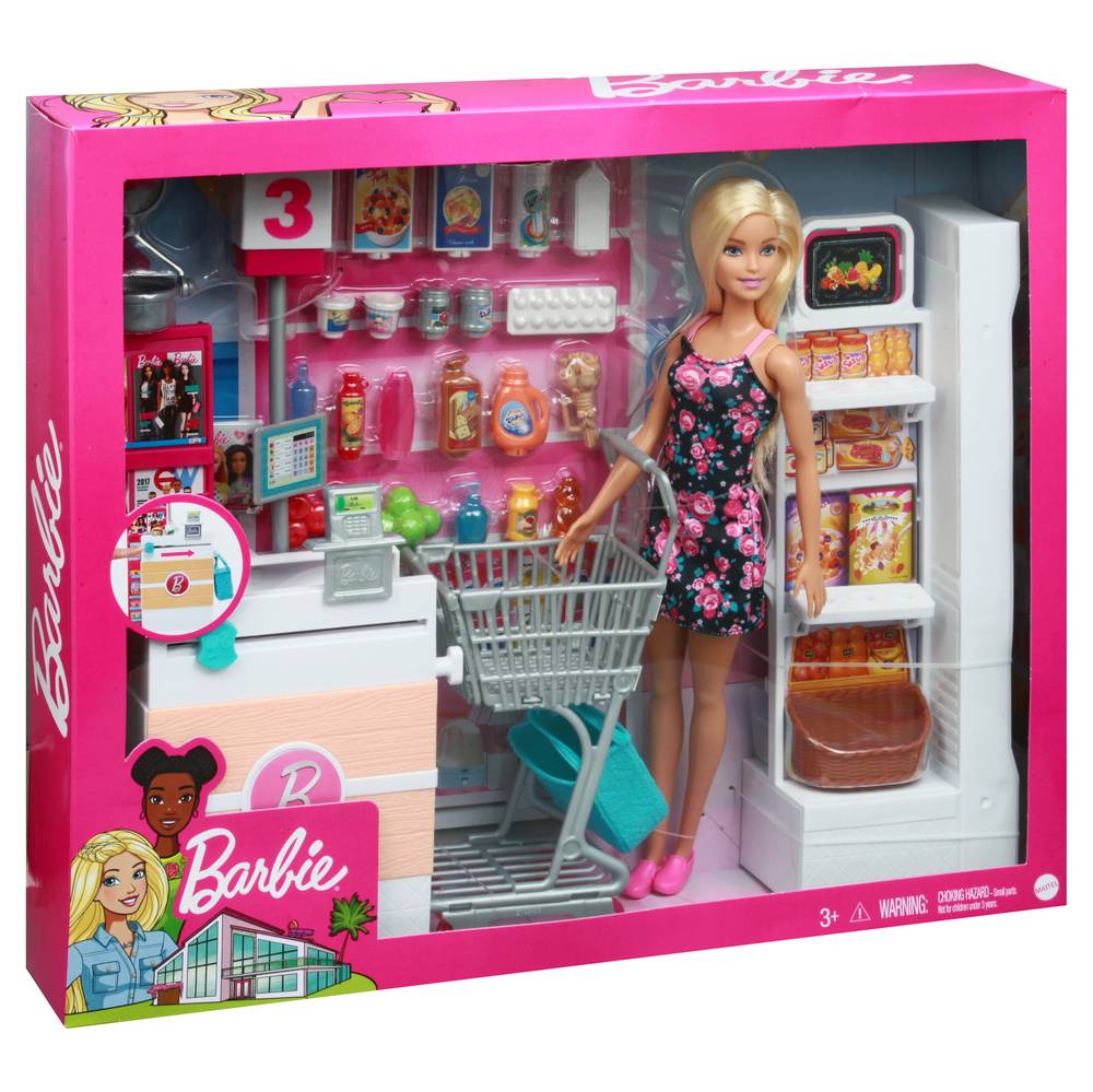 Barbie Super Market Doll and Playset