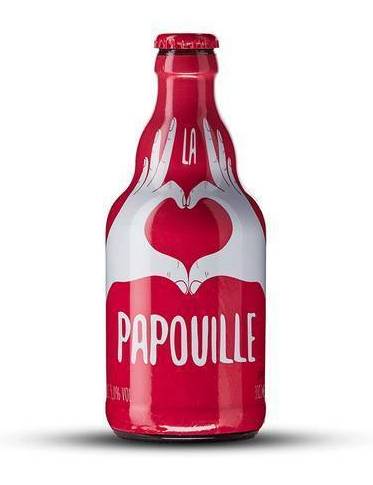 LA PAPOUILLE  Rouge  33 CL