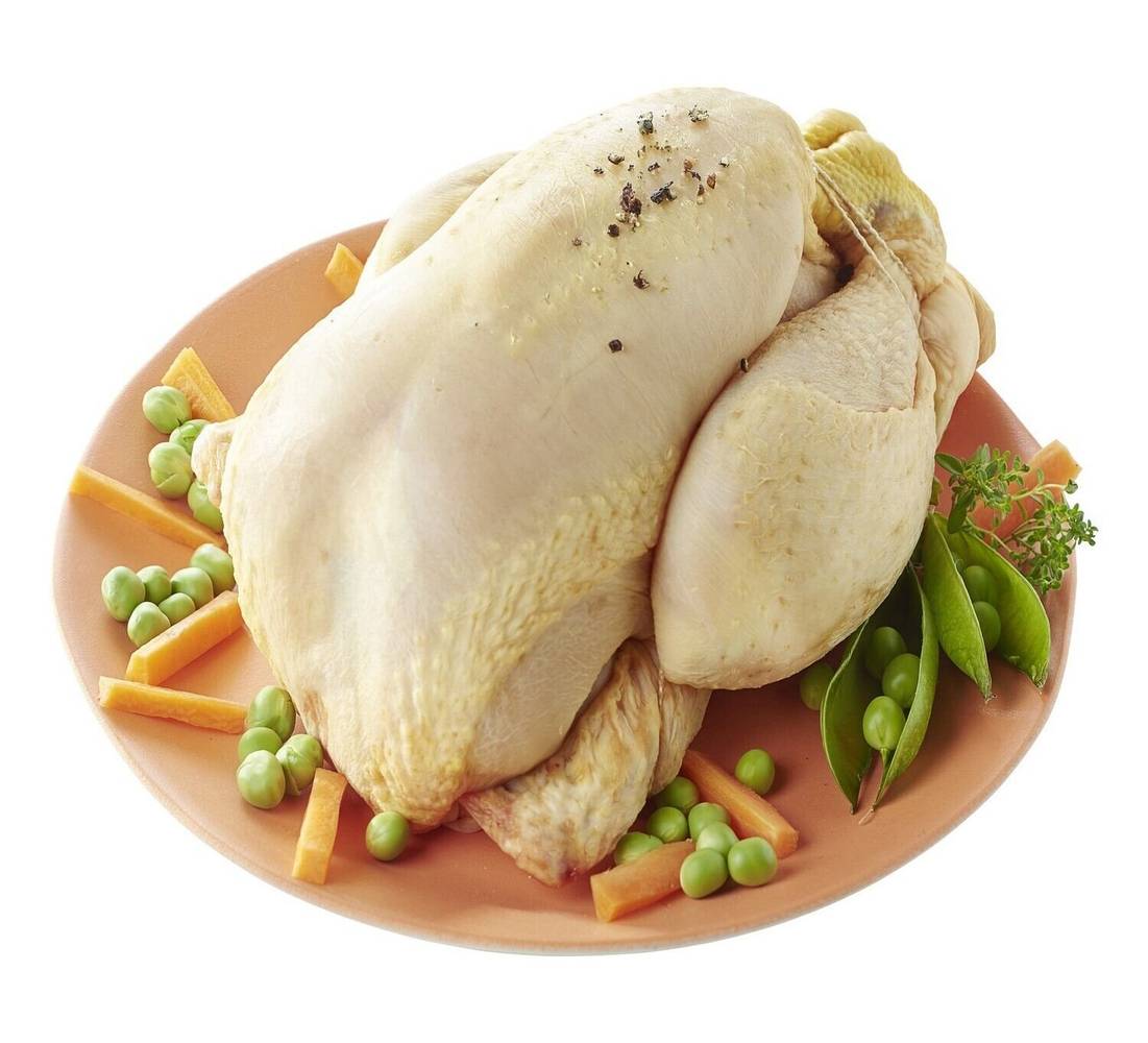 Sans - Poulet épicé entier prêt à cuire (1,4kg)
