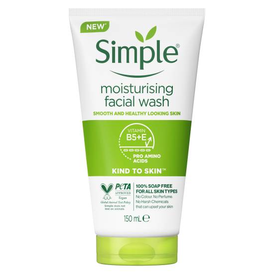 Simple Kind To Skin Moisturising Face Wash