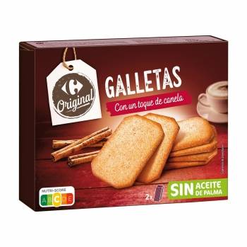 Galletas con canela Carrefour Original 470 g.