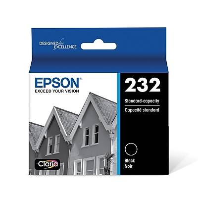 Epson 232 Claria Standard Capacity Ink Cartridge (black noir)