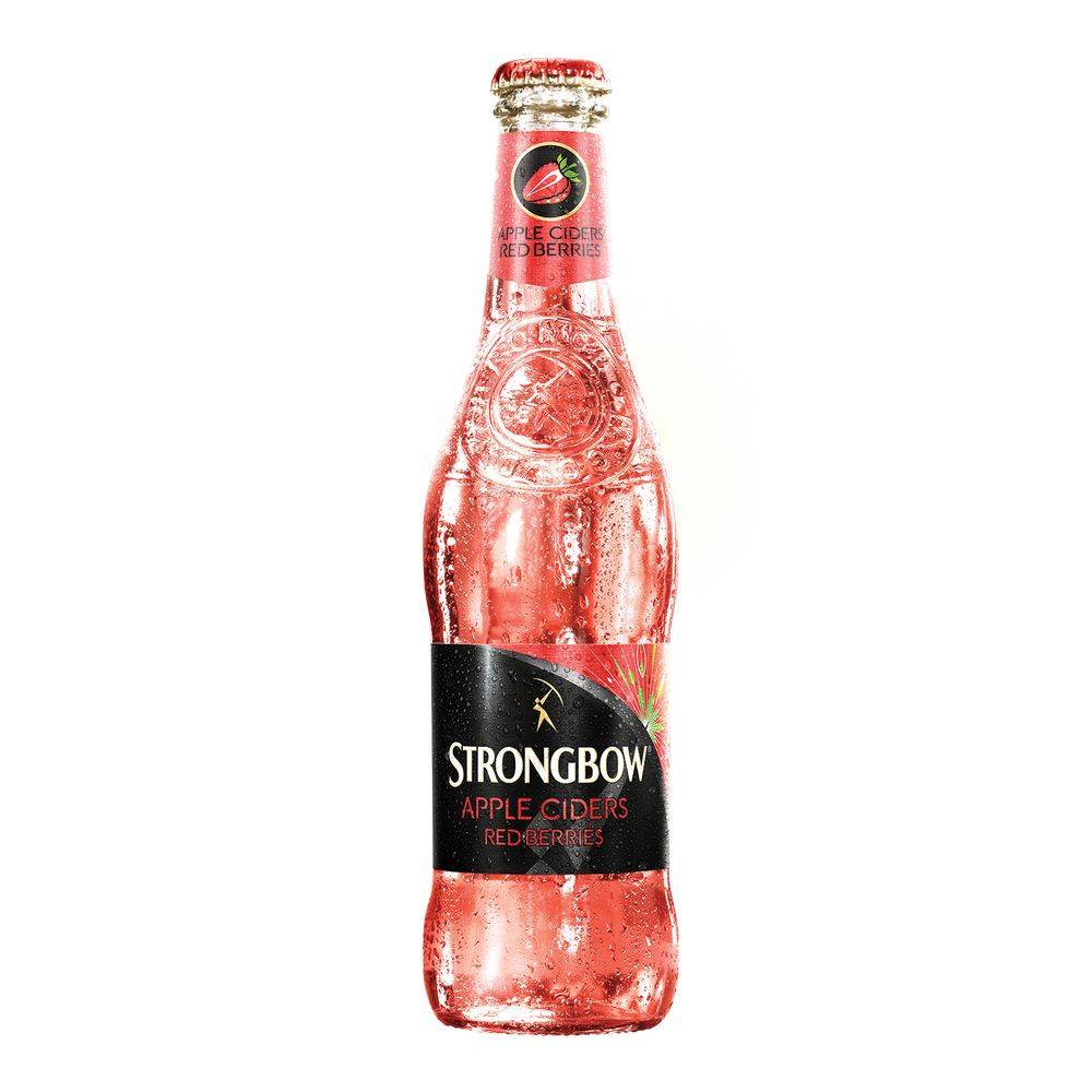 Strongbow · Sidra apple + red berries (330 ml)