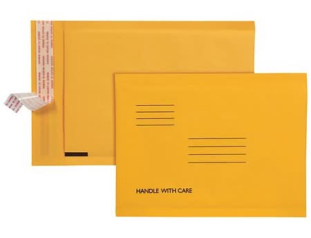 Wexford Bubble Mailer Brown Kraft 6 in X 9 in