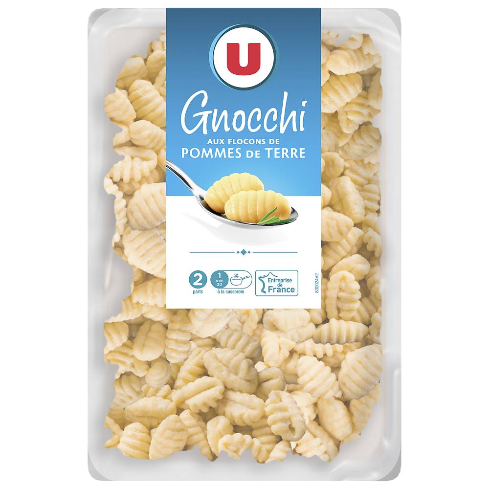 Les Produits U - U gnocchi aux flocons de pommes de terre
