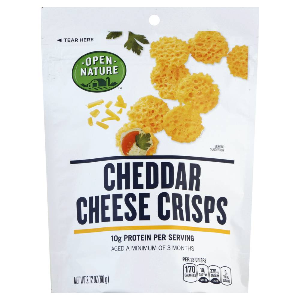 Open Nature Cheese Crisps Cheddar (2.1 oz)
