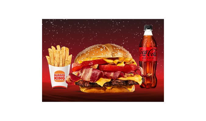 Duo Bacon Cheddar Menu Grande