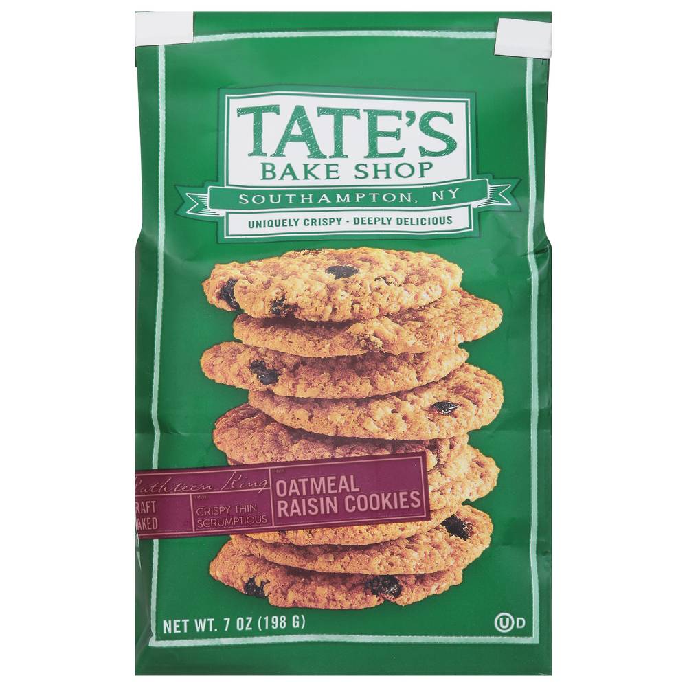 Tate's Bake Shop Oatmeal Raisin Cookies