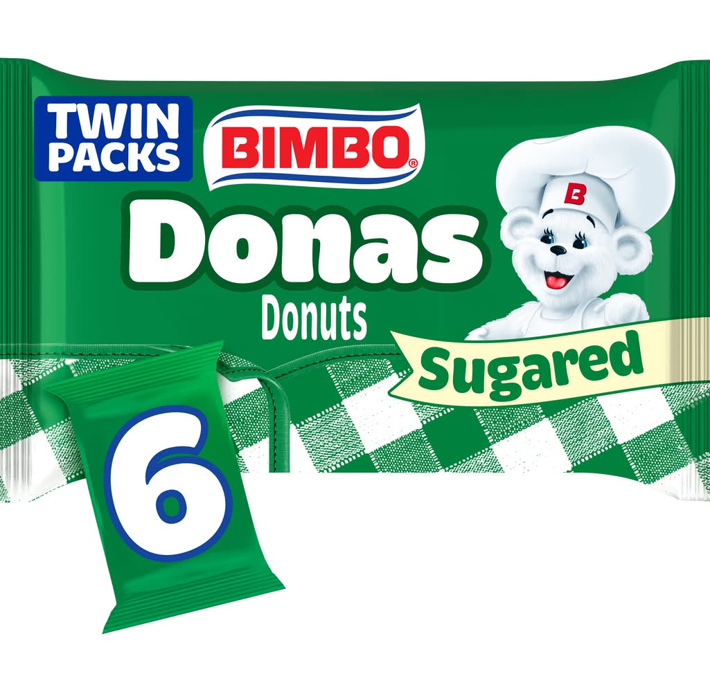 Bimbo Donas Azucaradas Twin packs Sugar Donuts (11.1 oz, 6 ct)