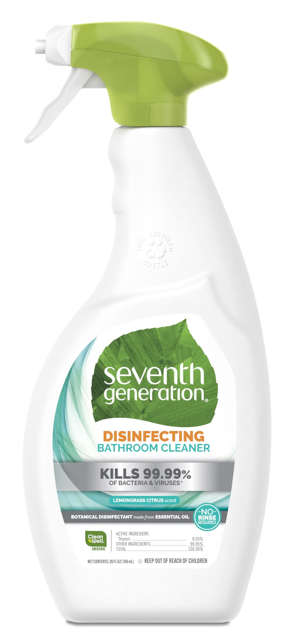 Seventh Generation Disinfecting Bathroom Cleaner (26 fl oz)