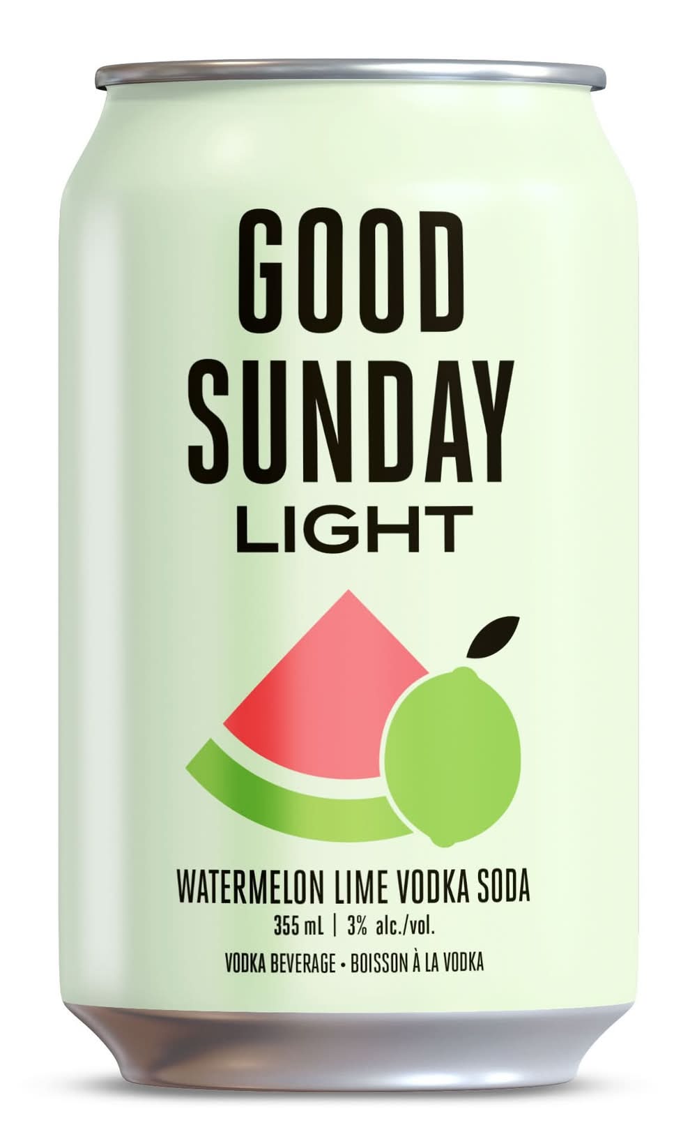 Good Sunday Light Vodka Soda, Watermelon-Lime (355 ml)