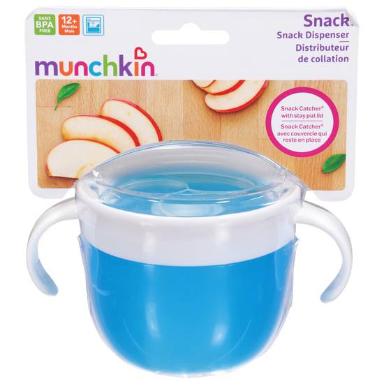 Munchkin Snack Catcher With Stay Put Lid (1 ct)