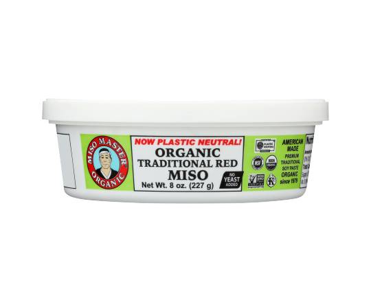 Miso Master Organic Traditional Red Miso Paste (8 oz)