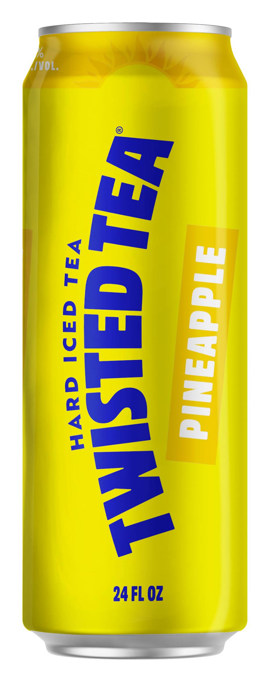 Twisted Tea Hard Iced Tea, Pineapple (24 fl oz)