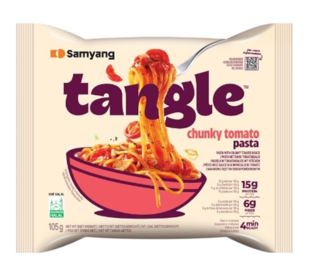 Samyang Chunky Tomato, Tangle Pasta (105g)