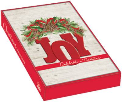Signature Select Holiday Memories Box Cards - 18 Count