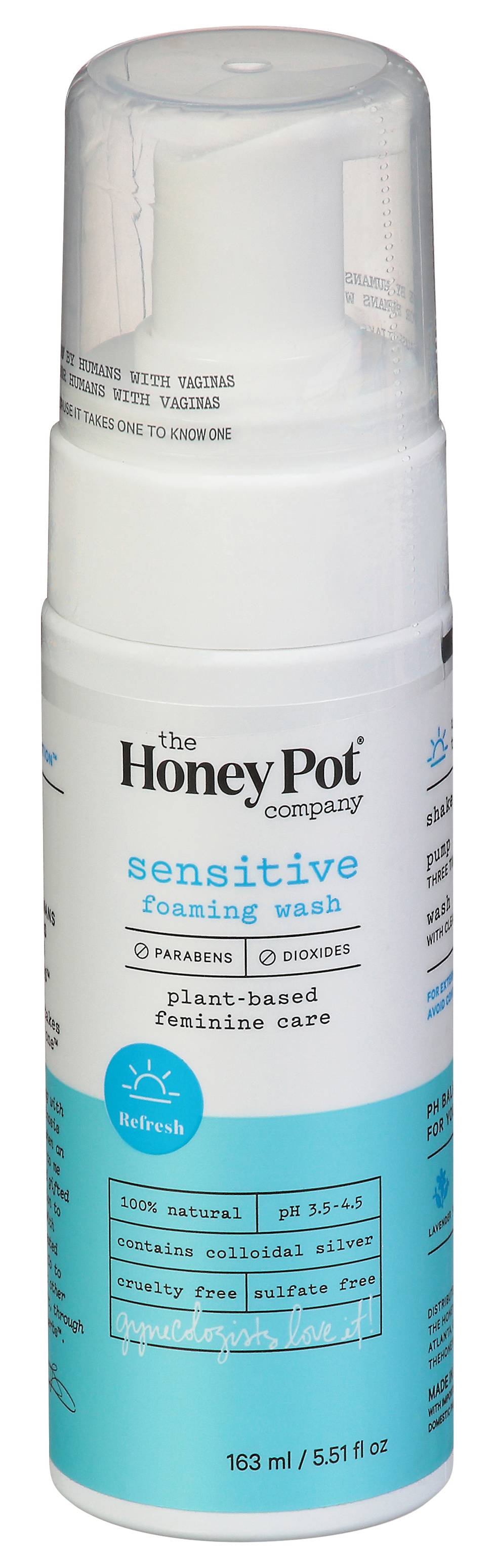 The Honey Pot Sensitive Foaming Wash (5.5 fl oz)