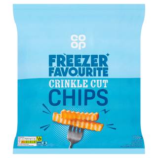 Co-op Frozen Crinkle Cut Oven Chips 750g