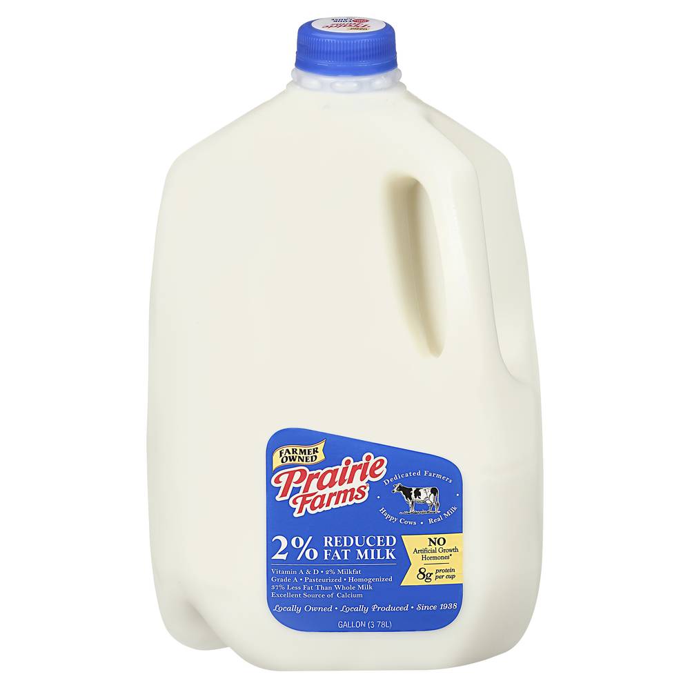 Prairie Farms 2% Reduced Fat Milk (3.78 L)