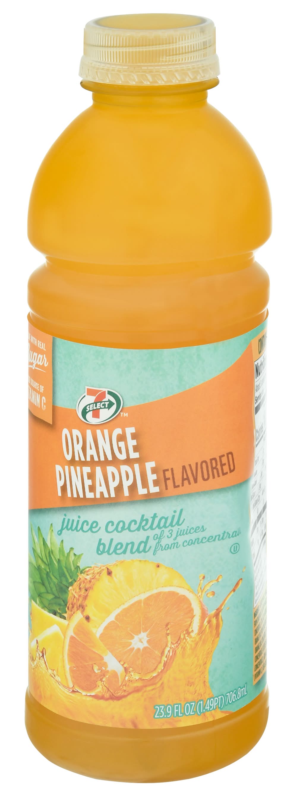 7-Select Juice Cocktail Blend, Orange-Pineapple (23.9 fl oz