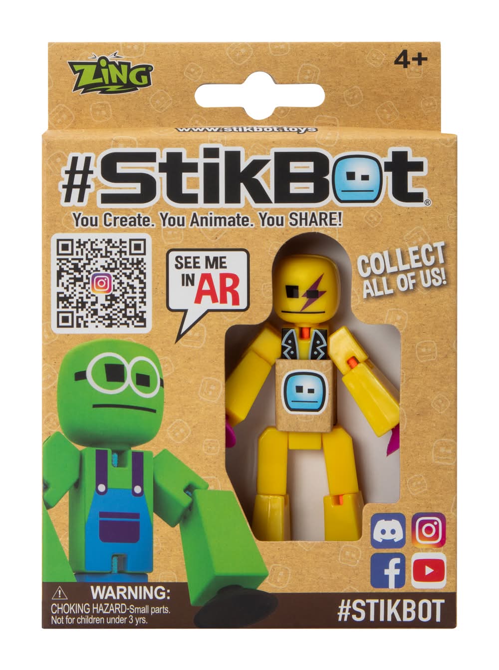 Stikbot® Action Figure (Styles May Vary)