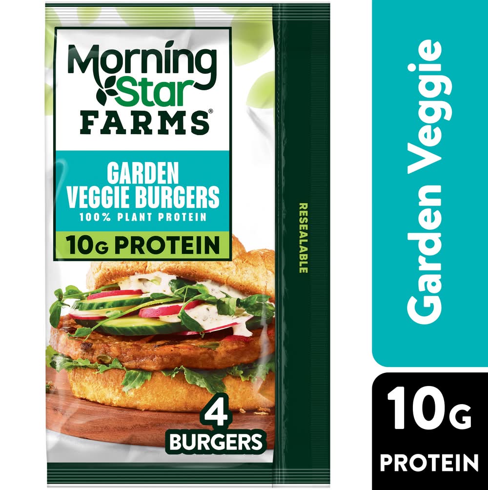 MorningStar Farms Garden Veggie Burgers (9.5 oz, 4 ct)