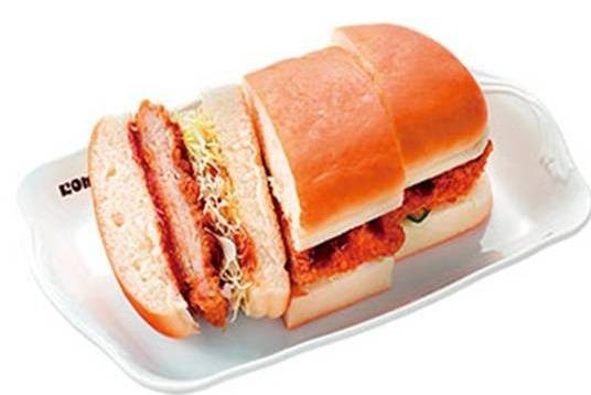 カツパン Fried Pork Cutlet Sandwich