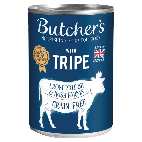 Butcher's Tripe Wet Dog Food Tin 400g