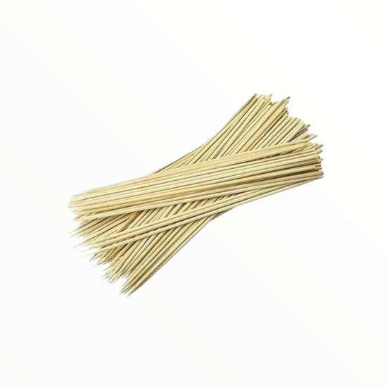 Palillo de Brocheta de Bambú 15 cm SM 100 piezas