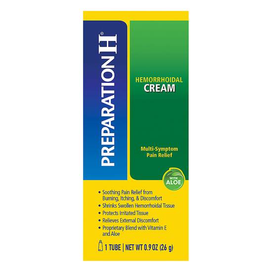 Preparation H Multi Symptoms Relief Hemorrhoidal Cream
