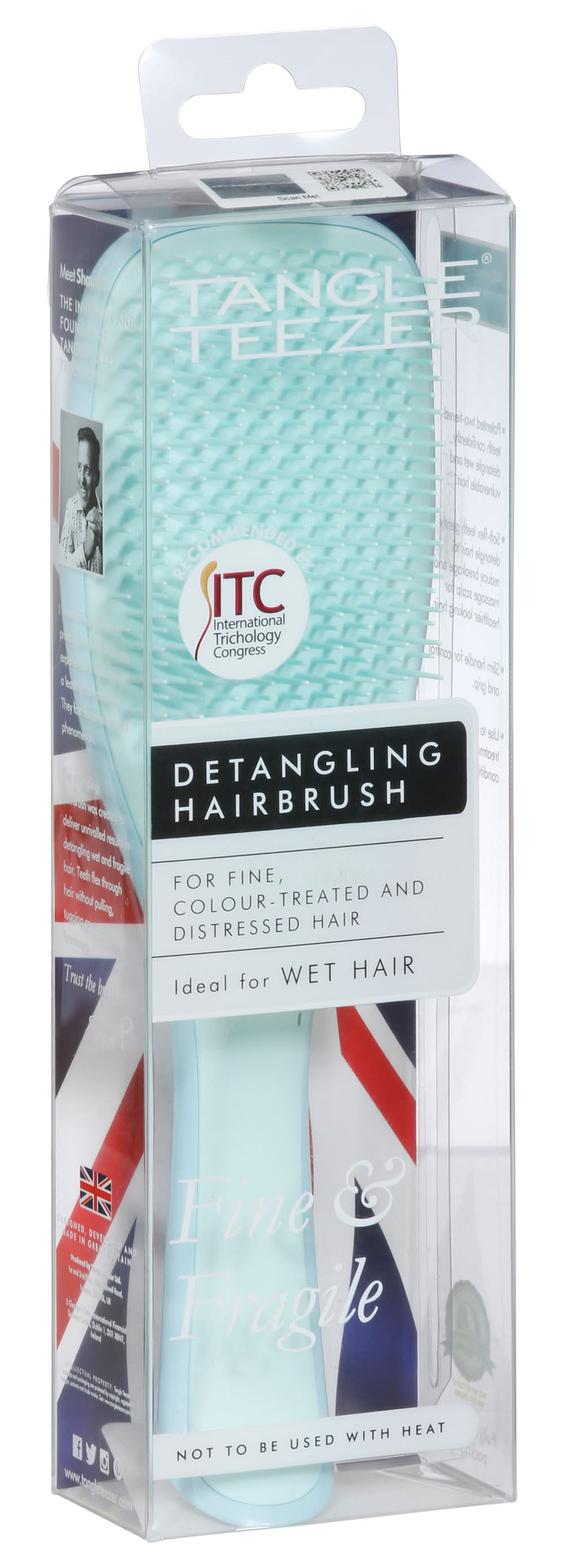 Tangle Teezer Fine and Fragile Detangling Hairbrush (2.47 oz)