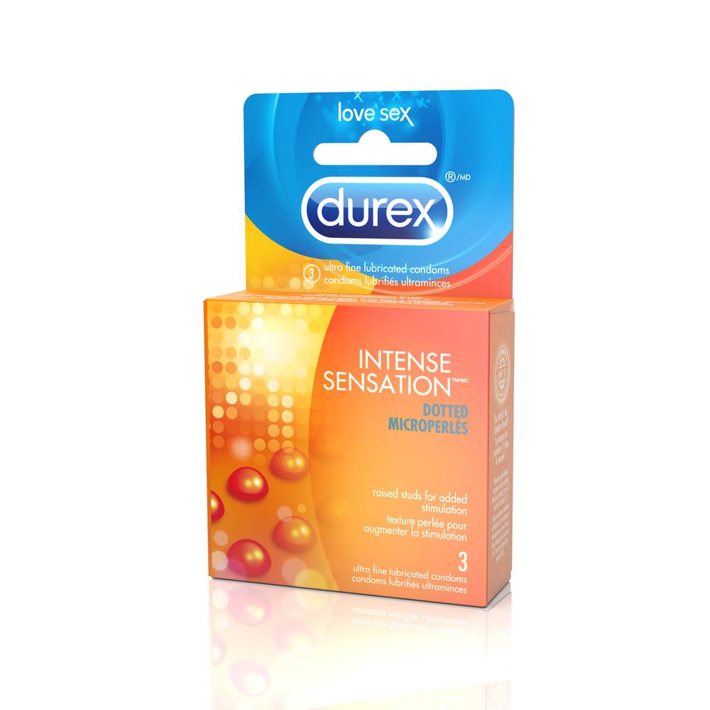 Durex Condoms Intense Sensation 3 - Pack