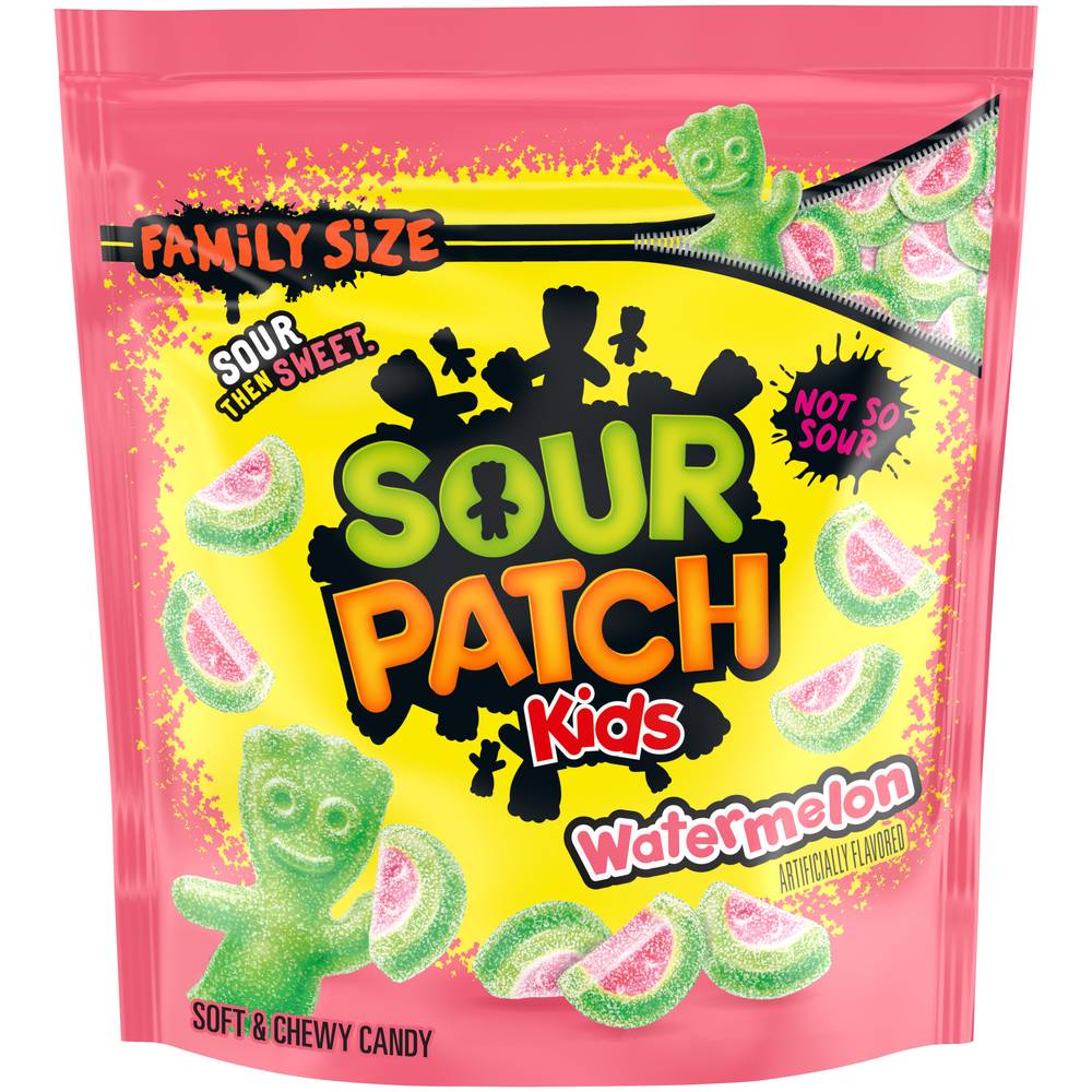 Sour Patch Kids Soft and Chewy Watermelon Candy