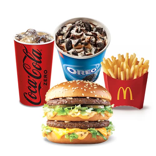 McTrío Big Mac mediano+McFlurry Oreo