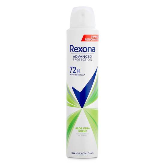 Desodorante motionsense aloe vera Rexona spray 200 ml