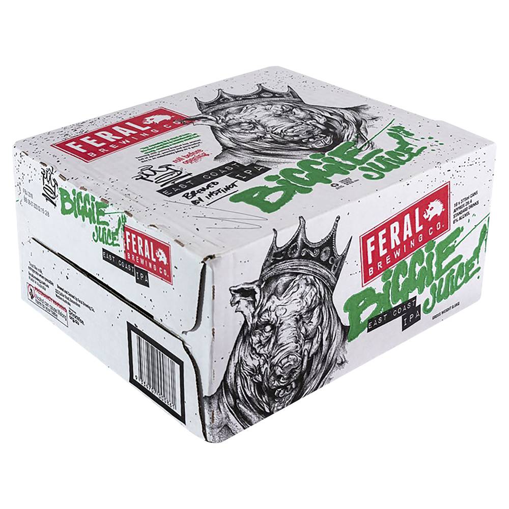 Feral Brewing Co. Biggie Juice Eat Coast Ipa Beer Delivery Near Me