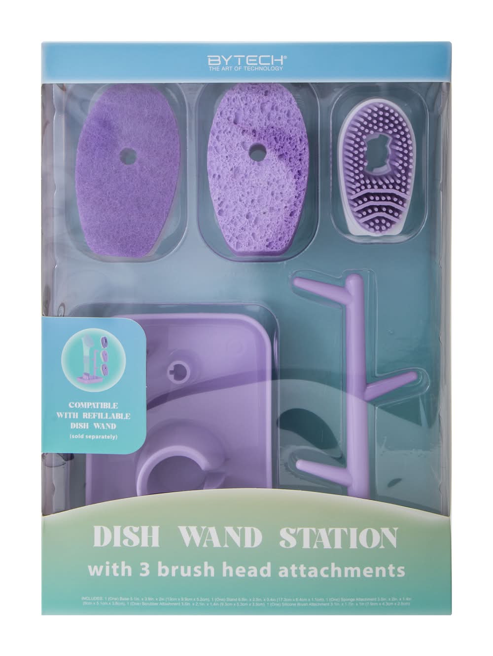 Dish Wand Station Purple