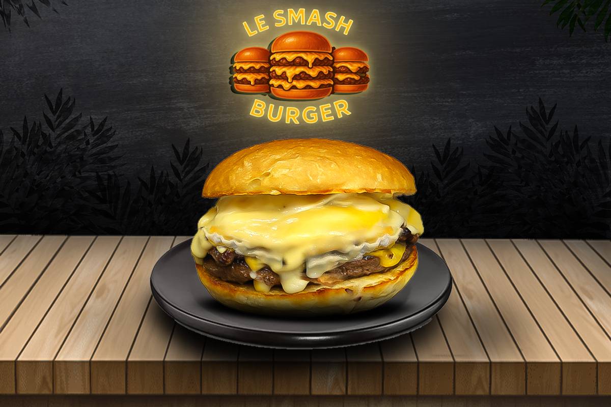 🔥SMASH BERGER – RUSTIQUE & ULTRA GOURMAND