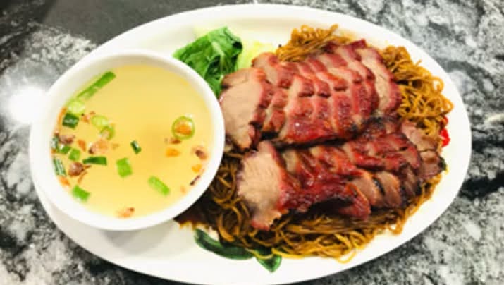306b BBQ Pork Dry Noodles