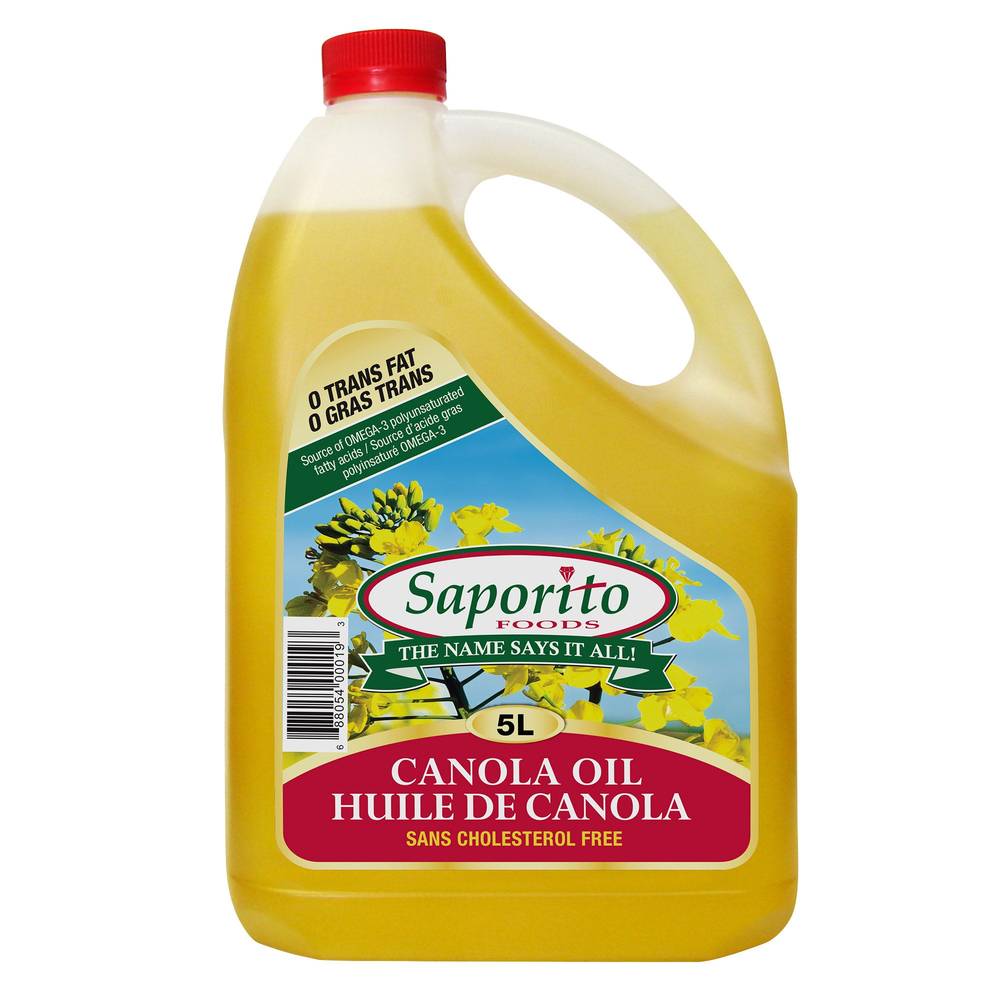 Saporito - Huile De Canola, 5 L